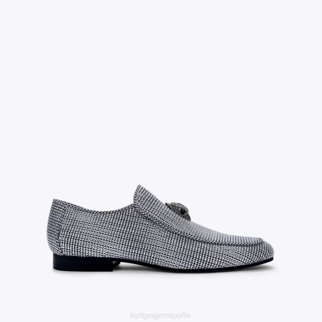 Kurt Geiger hombres londres hugh eagle espiga 2LPR629 | calzados plata